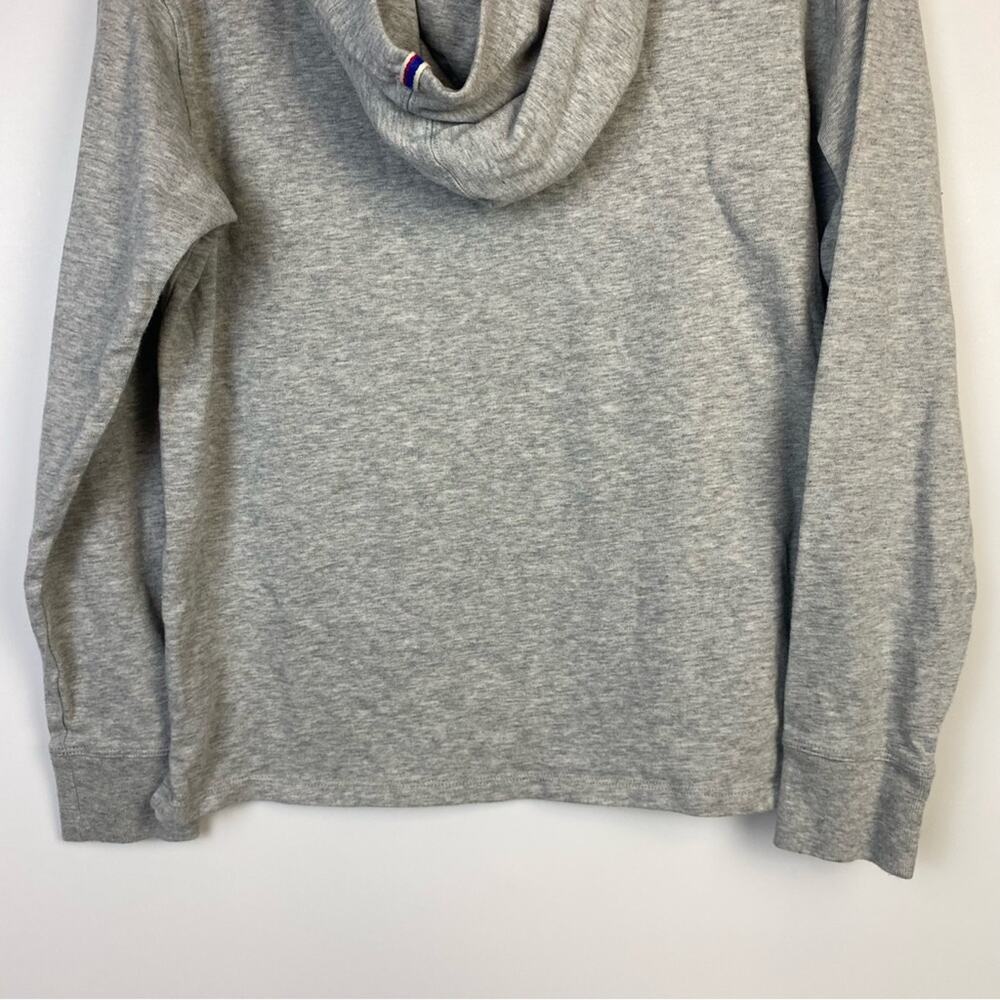 Champion Women’s Gray Pastel Rainbow Logo Hoodie Size XS - Picture 9 of 10